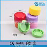 Food Grade Non Stick Customized Small Silicone Jars Dab Wax Container thumbnail-4