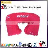 Inflatable Pillow Travel Flocking Neck Pillow Inflatable thumbnail-3