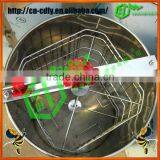 4 Frames Manual Honey Extractor With Legs and Plastic Honey Gate