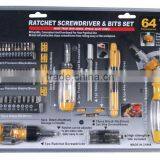 64PC Ratchet Screwdriver Set(THP030)