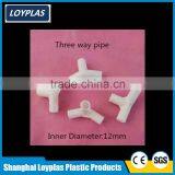 Customized Plastic Pvc Pipe Fitting Three Way Elbow thumbnail-1