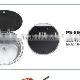 Bowl Sinks / Vessel Basins Type and Round Basin Shape Wash Basin thumbnail-1