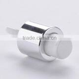 Good Quality Cream Pump With Silver Aluminum Collar thumbnail-6