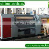Artifical Leather Hydraulic Cow Leather Fleshing Machine 3000mm China Best Tannery Machine thumbnail-6