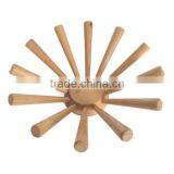 Wood Starburst Fruit Bowl thumbnail-2