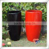 Fiberglass Indoor DecorationTall Flower Pot Planter thumbnail-6