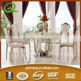 TH365 Dining Room Stainless Steel Base Latest Design Dining Table thumbnail-3