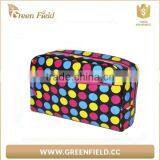 Promotional Wholesale Hanging PU Dot Luxury Cosmetic Small Makeup Bag Customized thumbnail-1