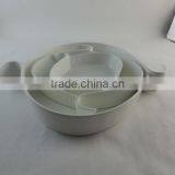 Ceramic Bowls for Soups,High White Ceramic Soup Bowl Set,ceramic Microwave Bowl thumbnail-2