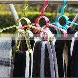 Flower Shaped Belt Hanger, Plastic Scarf Hanger