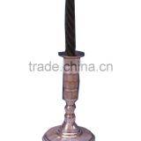 Silver Metal Candle Stand Aluminum thumbnail-1
