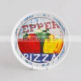 12 Inch Ceramic Pizza Plate With Decal thumbnail-2