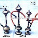 Hookah Made in Brass With Nickel Plating and One Out Let thumbnail-1