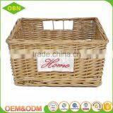 Manufacture Pure Handmade Eco-friendly Custom Wicker Rattan Material Fresh Rising Bread Basket thumbnail-3