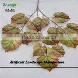 SJZJN 2598 New Style High Quality Fake Leaves,hot Sale Leaves Made in China High Simulation thumbnail-2