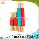 NBRSC ROLLING PIN SILICONE ROLLER COOKING BAKING CAKE BASE PASTRY KITCHEN thumbnail-2