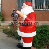 Life Fiberglass Santa Claus thumbnail-1