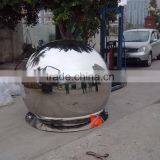 Shiny Stainless Steel Ball Sculptures For Garden Decoration thumbnail-1