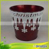 Exquisite Unique Flannelette and Metal Balcony Flower Pot thumbnail-4