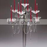 Beautiful 8 Crystal Candle Holder as Glass Candle Holder for Wedding Centerpiece thumbnail-3