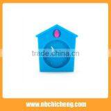 Houses Shape Small Needles Silicone Travel Alarm Clock thumbnail-4