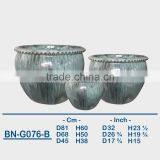 GLAZED CERAMIC OUTDOOR POT BN-G076 thumbnail-2