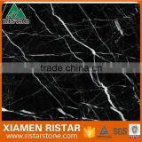 Chinese Nero Marquina Black Marble Tile thumbnail-3