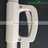 3x1.8M Folding Screen Patio Privacy Divider Black Side Retractable Awning thumbnail-4