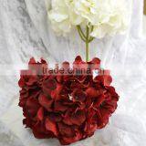 Big Hydrangea Silk Flower Heads Indoor Wedding Decoration Low Moq thumbnail-2