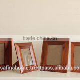 Rectangle Brown Acacia Wooden Photo Frame thumbnail-1