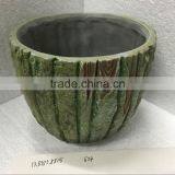 Green Colour in Simply Design Cement Flower Pot for Garden Deco thumbnail-3