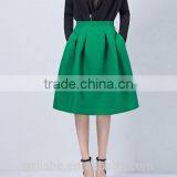 NEW Fashion Casual High Pleat Waisted A -line Skirt Guangzhou Clothing thumbnail-1