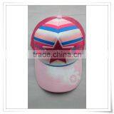 2015 Newest Summer Fashion Colorful Girl Kid Mesh Baseball Cap thumbnail-1