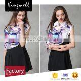 Lady Georgette Long Soft Scarf Chiffon Hijab Scarf Shawl Stole Scarves thumbnail-3