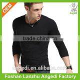 Branded Custom Men t Shirt Hot Sellingcustomized 100% Cotton Men's Long Sleeve t Shirt With Printing in Spring or Autumn Rang thumbnail-1