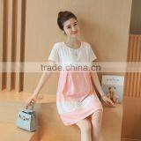 Zm50142a China Factory Clothing Maternity Maxi Dress From thumbnail-2