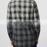 Man Gingham Shirts Mens Casual Plaids Dress Casual Shirts thumbnail-2