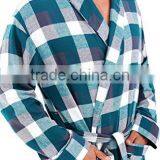 Custom Brand 100% Cotton Pocket Design Bathrobe thumbnail-6