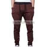 OEM Bulking Buy Closed Bottom Polyester/cotton Yarn Custom Mens Cargo Baggy Pants With Side Pockets thumbnail-2
