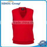 Ladies V Neck Knitted Vests thumbnail-1