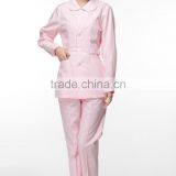 Cotton White Nurse Uniform Dress Pink Nurse Hospital Uniform Designs thumbnail-5