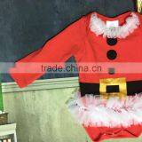 Christmas Dresses Baby Girls Hot Sale Baby Kids Girls Cartoon Romper Tutu Dresses Child Clothes With Golden Headband Set thumbnail-2