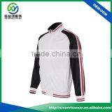 Fashion Design Contrast Color Knit Splicing Cuff Full-zip Man Jacket With Your Brand Name thumbnail-2