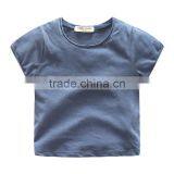Made in China 2017 Blank Plain 100 Cotton Boys t Shirt thumbnail-4