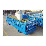 45# Steel Wall Panel Double Layer Roll Forming Machine With 10 / 11 Rows thumbnail-1