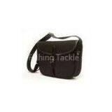 Black Fishing Tackle Set Fishing Tackle Bag / Fishing Accessory Bag With Durable Zippers
