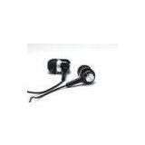 Black Wired Stereo In Ear Monitor Headphones for MP3 Players