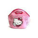 Hello Kitty Printed Reusable Insulated Lunch Bags , Kids Neoprene Cooler Bag