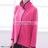Yoga Clothes High Neck Fleece Women Jacket thumbnail-4