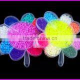 Flower shaped box EVA material diy perler beads ideas